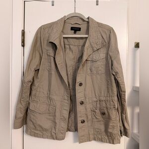 Talbots Army Green Utility Jacket | Size M